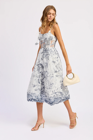 En Saison Zivah Midi Dress IEI5118D