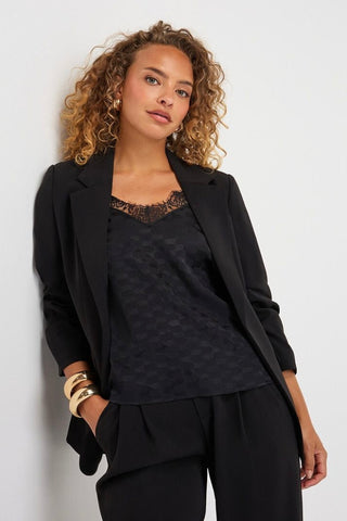3/4 Sleeve Blazer EsQualo F2610501