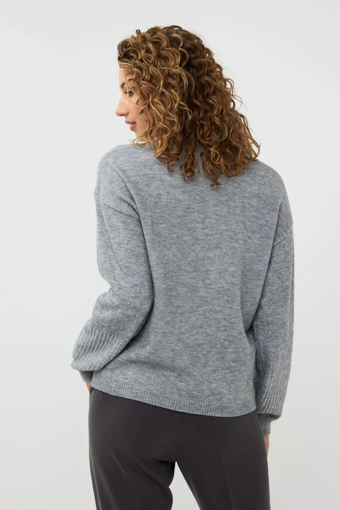 EsQualo Sparkle Sweater W24.02704