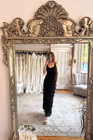 Merit Dress - Black Mesh