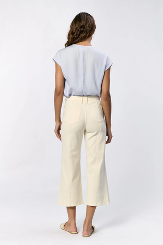 Dear John Audrey Wide Leg Jean Wheat