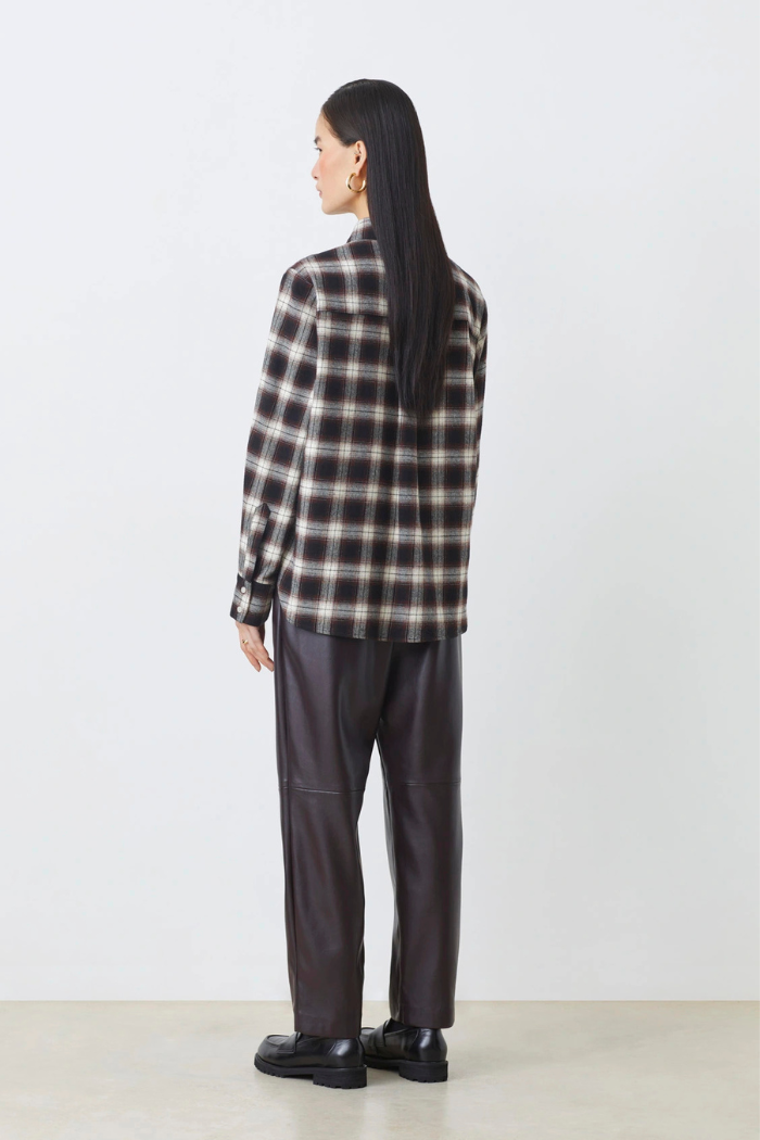 Suncoo Joe Faux Leather Trousers