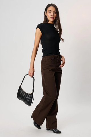 Cindy Shoulder Bag - Black Moda Luxe 38707ML