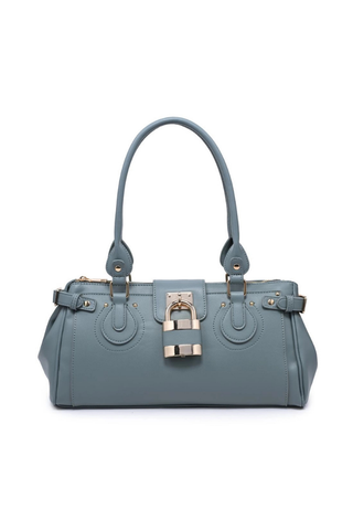 Moda Satchel - Dusty Blue Urban Expressions 63987A