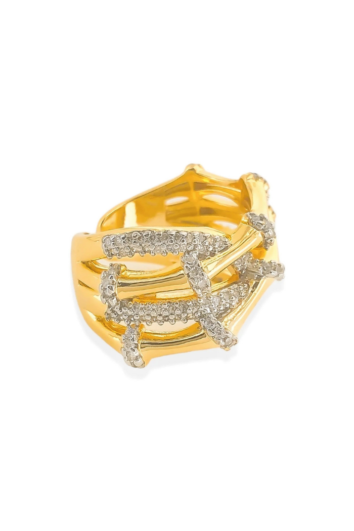 OMGBings LRN345 - Two Tone Ring