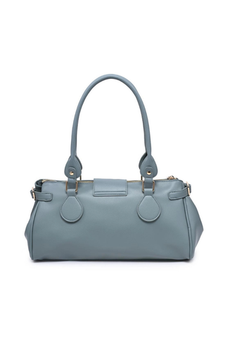 Moda Satchel - Dusty Blue Urban Expressions 63987A