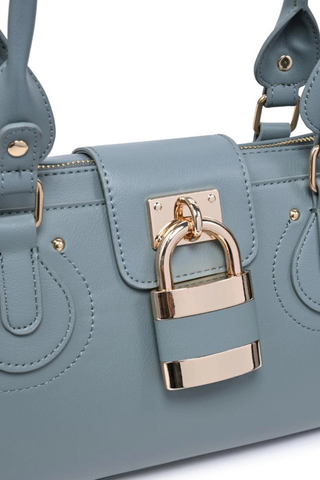 Moda Satchel - Dusty Blue Urban Expressions 63987A