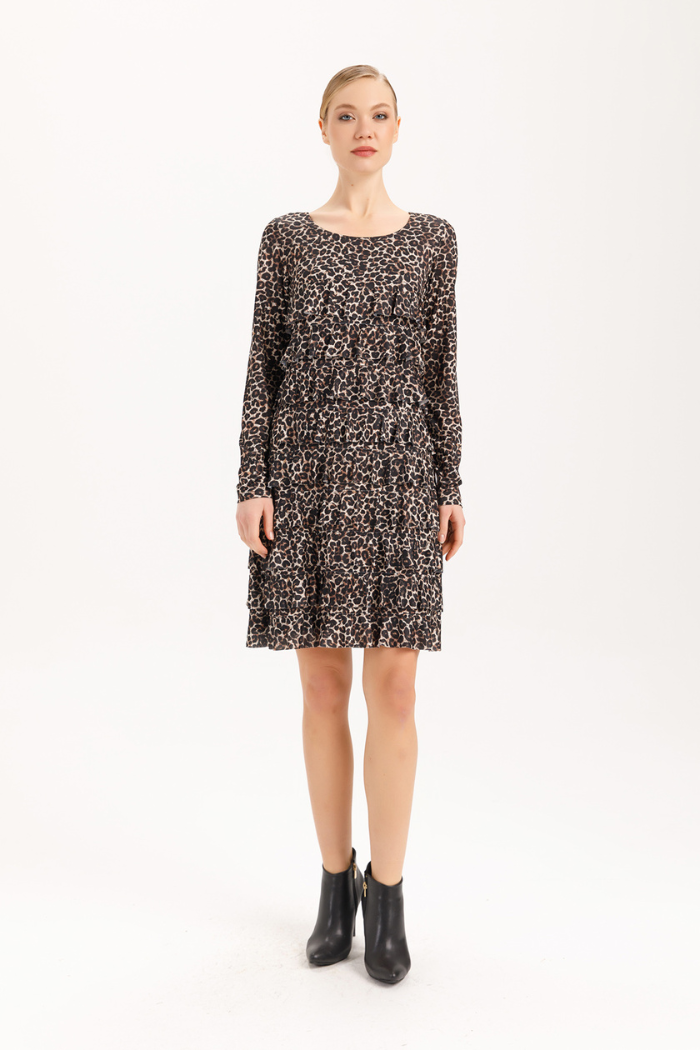 Isle Long Sleeve Cha Cha Dress - Leon 425-4715