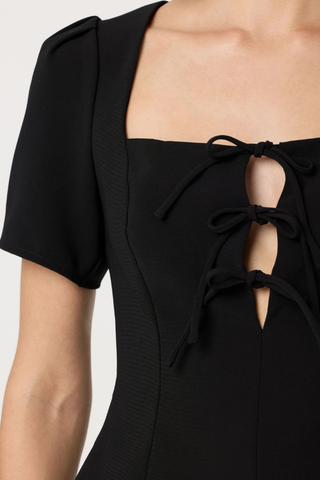 ASTR Torie Tie-Front Top