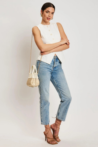 Moda Luxe Maya Crossbody - White