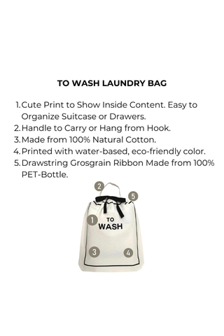 Bag-All Cream To Wash Laundry Bag