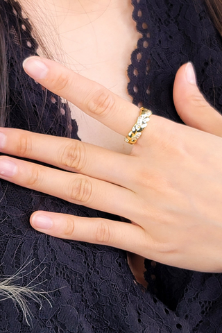 OMGBlings LRN255 - Braided Ring