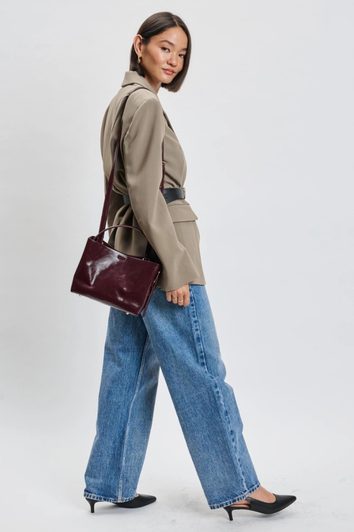 Moda Luxe Sophie Crossbody - Burgundy