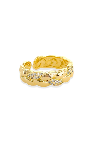 OMGBlings LRN255 - Braided Ring