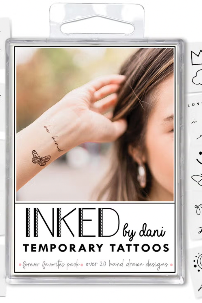 Inked by Dani Forever Favorites Temporary Tattoo Pack