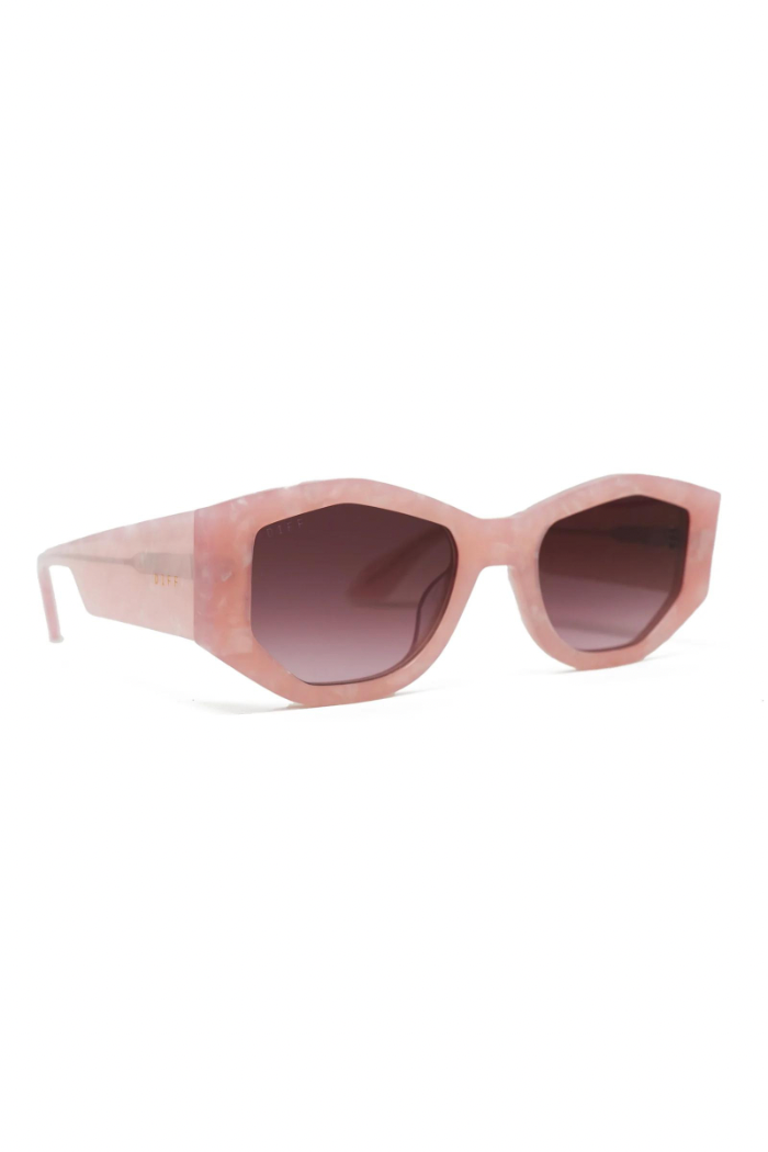 Zoe Pink Wine Gradient Sunglasses
