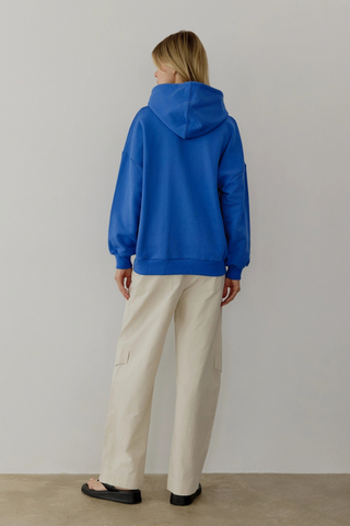 All Row The Arlo Hoodie | Oversized Hoodie with Piping Detail
