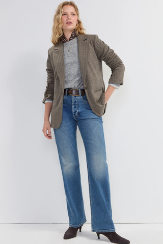 Blazer with Button Sleeves Liverpool LM1C97TL80