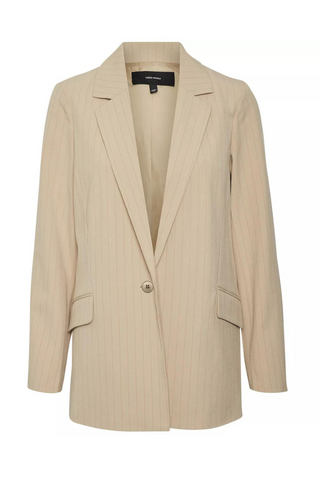 Vero Moda Vmlistakia Long Sleeve Pinstripe Blazer