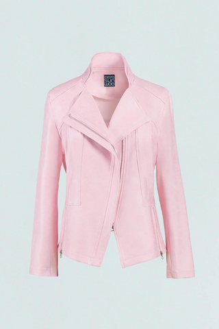 Clara Sunwoo JK161 Liquid Leather Signature Jacket - Pink
