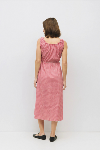 Mod Ref The Whitney Dress Gingham Midi Dress