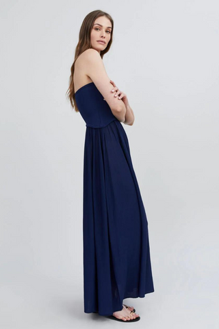 Solid & Striped Strapless Soglio Dress