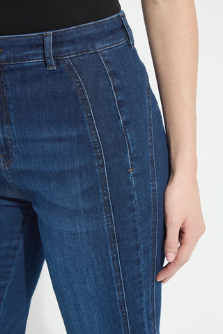 Liora Zip Front Denim Trouser Lyssé 10-3960-M9