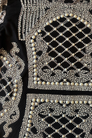 Art Deco Pearl Top
