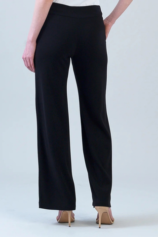 Lounge Knit - Wide Leg Pocket Pant - Black Clara Sunwoo P21W1