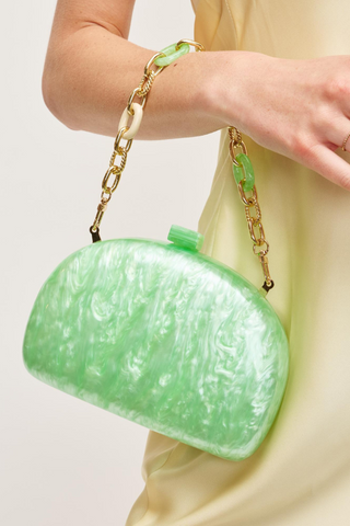 Urban Expressions Morgan Evening Bag - Light Green