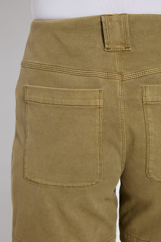Lyssé Amira Denim Short - Antique Wash Green