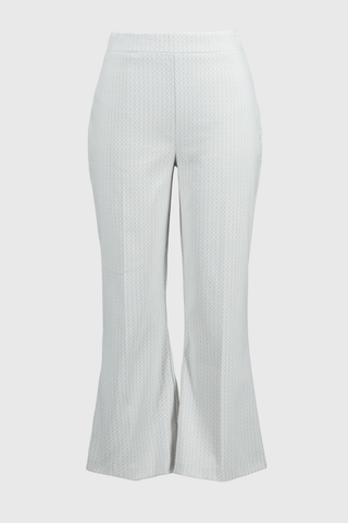 Ribkoff 251186 Geometric Jacquard Flared Pull-on Pants