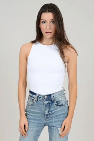 Second Skin by RD Style Roxanna Crewneck Bodysuit