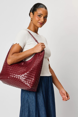Ezia Hobo - Burgundy Moda Luxe 38728ML