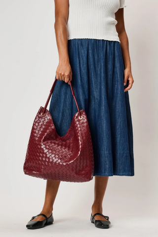 Ezia Hobo - Burgundy Moda Luxe 38728ML