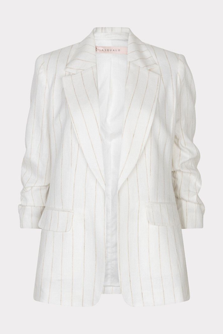 EsQualo Linen Striped Blazer HS2617200