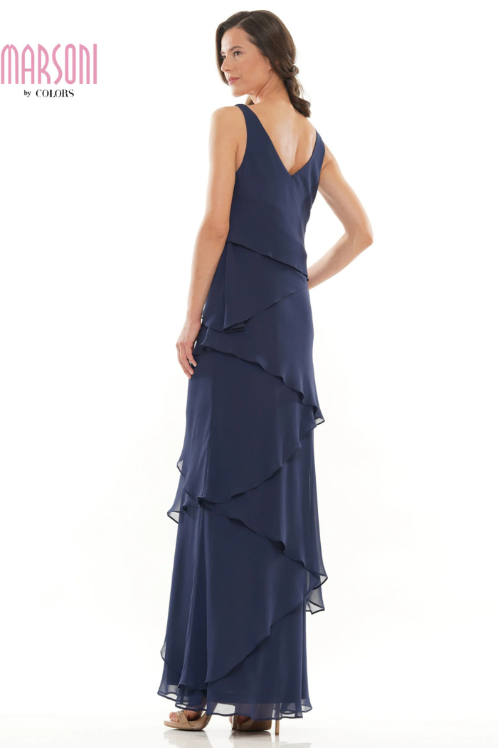 Layered Chiffon Gown – The Dressing Room - Main Image