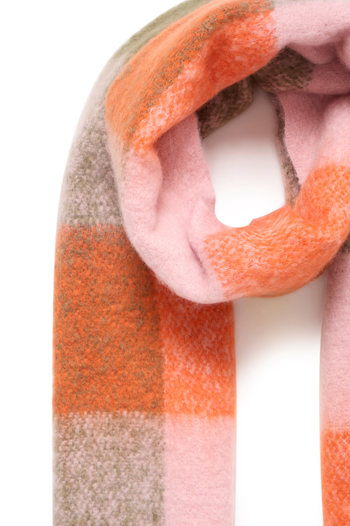 ICHI IAAgge Scarf Tangerine Tango