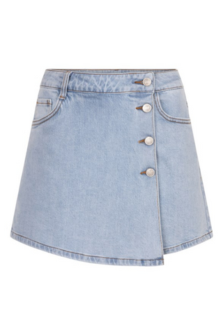  EsQualo Stretch Denim Skort