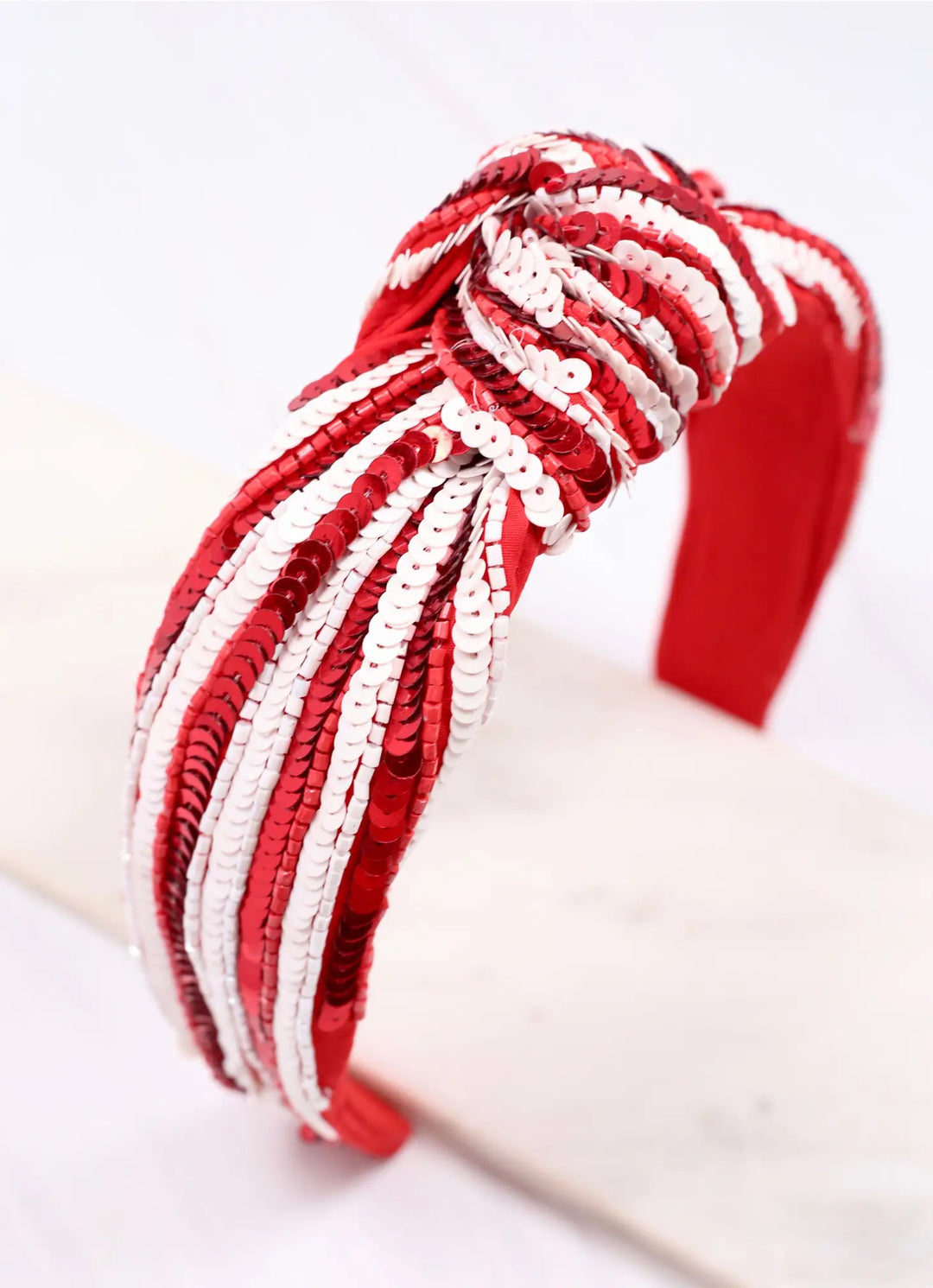 Sequin Striped Headband