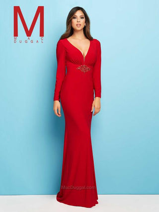 Mac Dugal L/S RED GOWN
