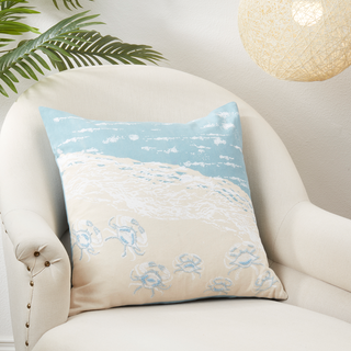 Crab Beach Pillow