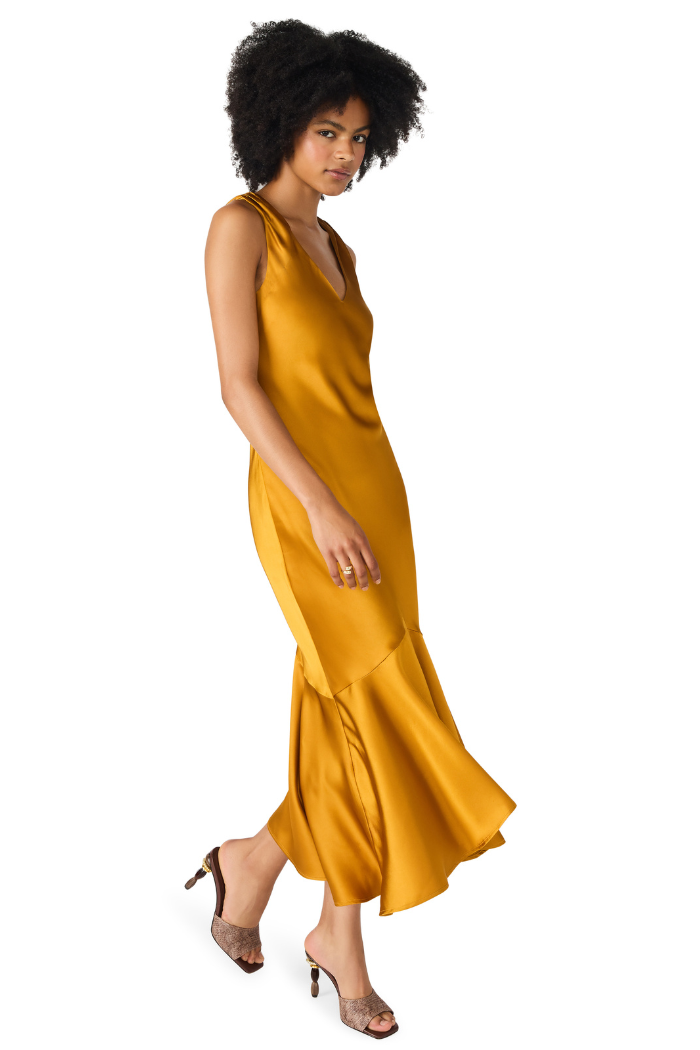 Steve Madden Cade Dress XP308395 Tuscan Gold