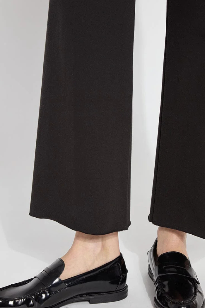 Lyssé Erin Wide Leg Denim - Black