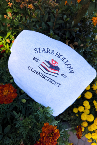 City Crews Stars Hollow Embroidered Sweatshirt