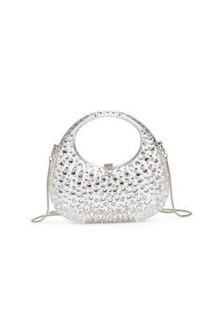 Moda Luxe Vianca Evening Bag - Clear