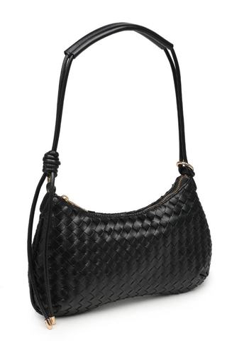 Cindy Shoulder Bag - Black Moda Luxe 38707ML