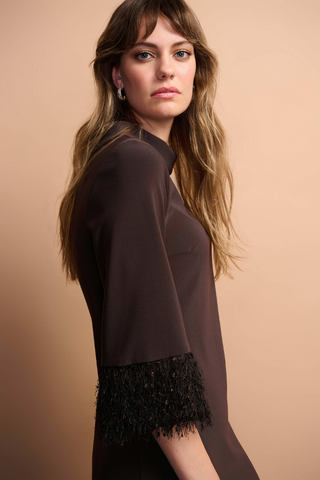 Ribkoff Silky Knit & Novelty A-Line Dress 253054