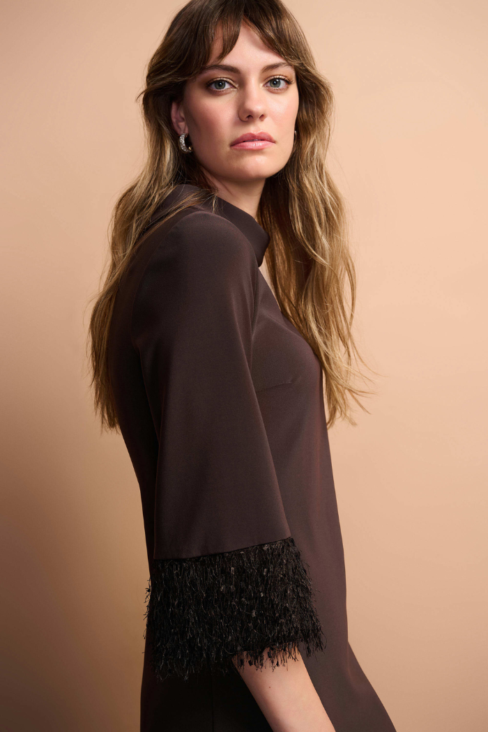 Ribkoff Silky Knit & Novelty A-Line Dress 253054