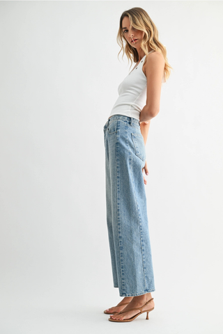 Just Black BP471N The Barrel Jean Twist Med